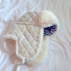 Nwt Free People Faux Fur Trapper Hat